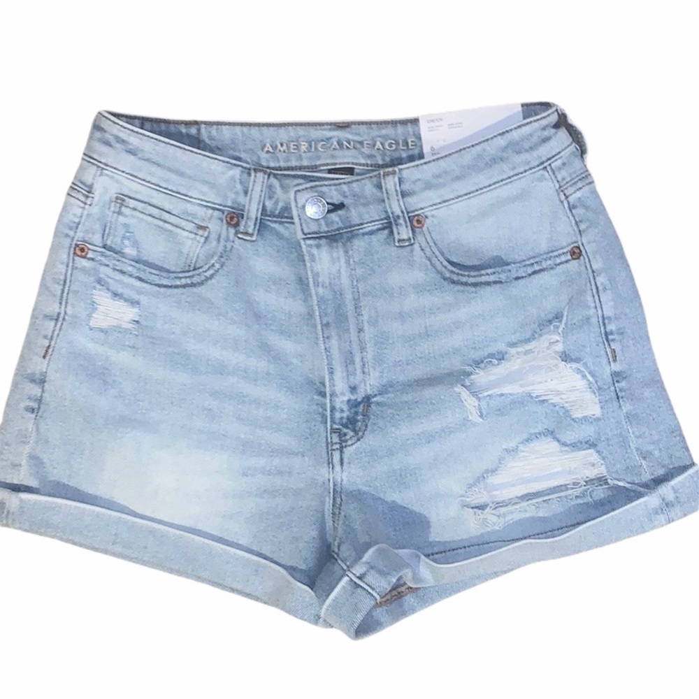 American Eagle mom Jean shorts